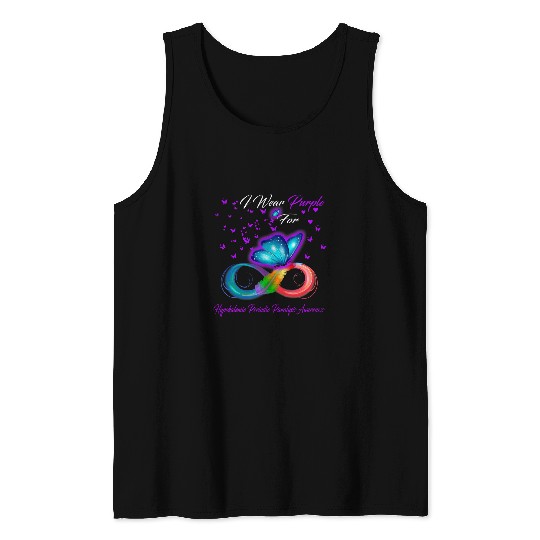 I Wear Purple For Hypokalemic Periodic Paralysis Awareness Tank Tops