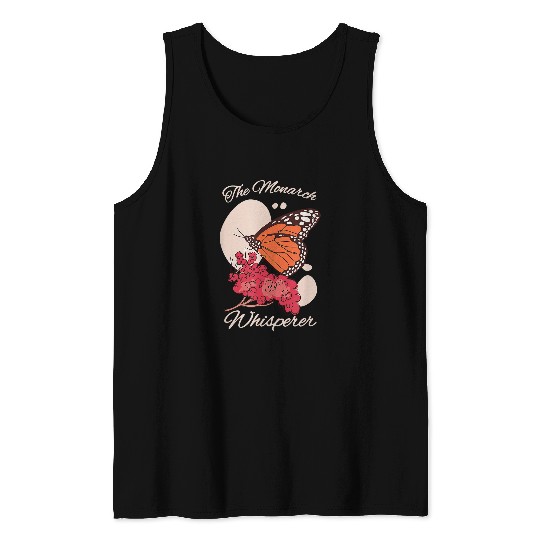 Cute Monarch Butterfly Apparel Entomologist Bugs Tank Tops
