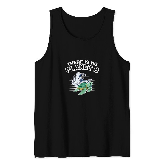 Turtle Pet Planet Save the Turtles Earth Day Tank Tops