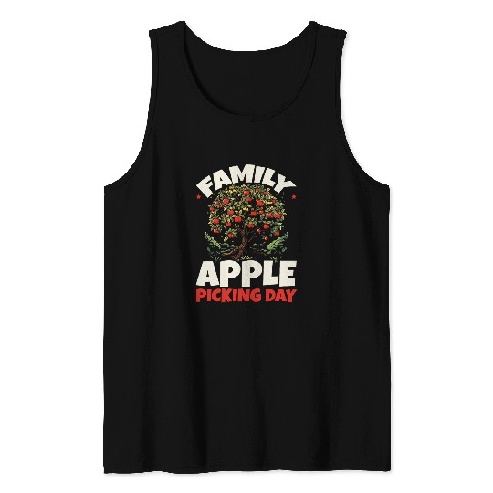 Apple Picking Apple Tree Apple Fruit Lover Apple Farmer 21 Tank Tops