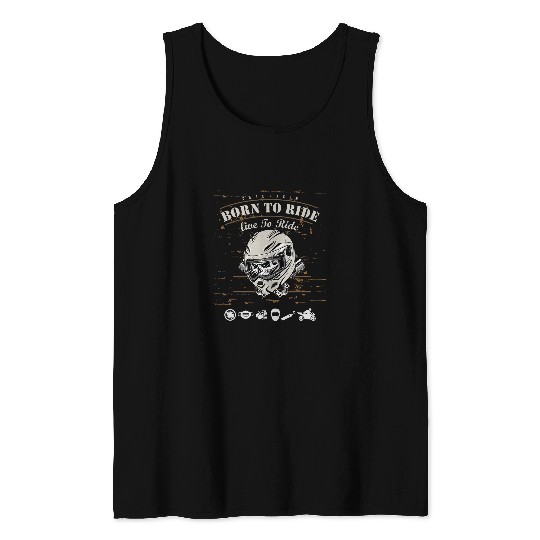 about motorcycle 3graphic plus size 2 Tank Tops