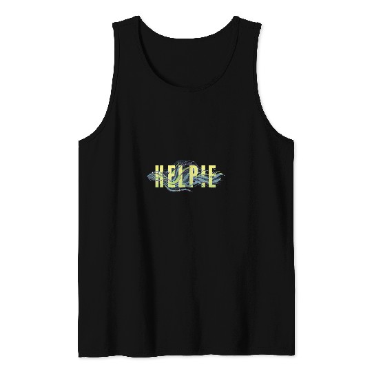Swimming Pool Fantastic Beasts Kelpie Swimming Logo Tank Tops