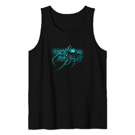 Lacrosse Gift Black Widow Spider 24 Tank Tops
