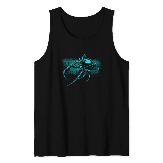 Lacrosse Gift Black Widow Spider 24 Tank Tops