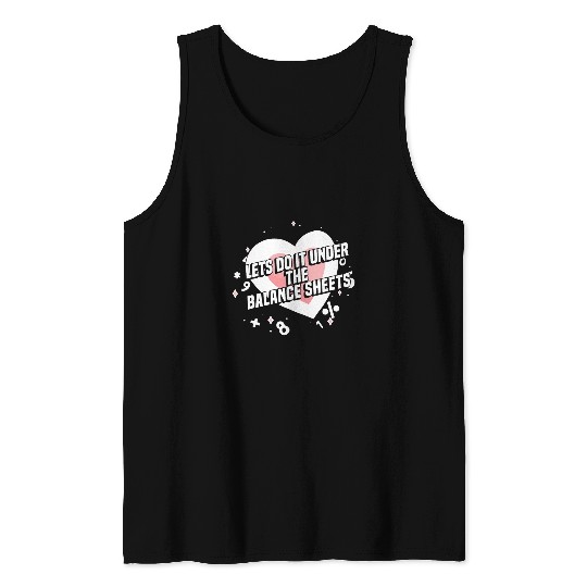 Funny Bookkeeper Finance Accountancy Cpa Sexy Accountant Tank Tops
