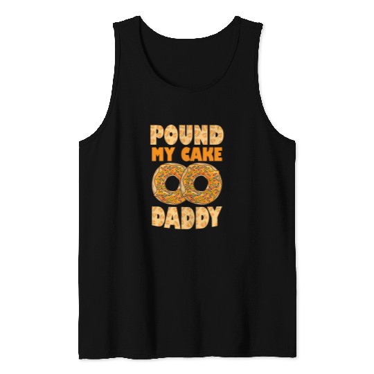 Cake Decorator Inappropriate Embarrassing Adult Humor Quote 2 Tank Tops