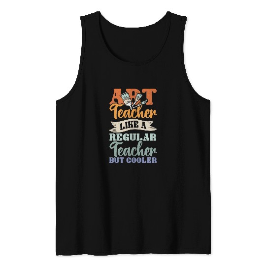 Art Teacher Clothes Artist for Women Men Tank Tops