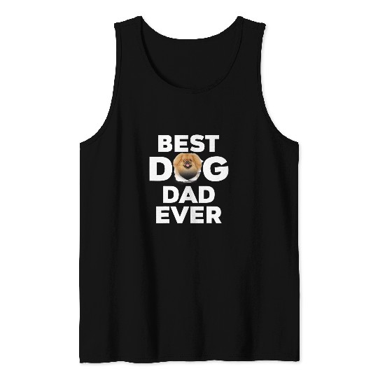 bests Dog Dad Ever Pekingese Lovers Tank Tops