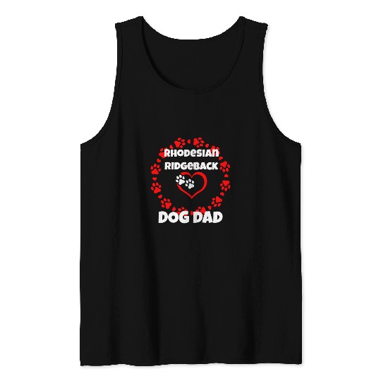 I Love My Rhodesian Ridgeback Dog dogs breed Tank Tops
