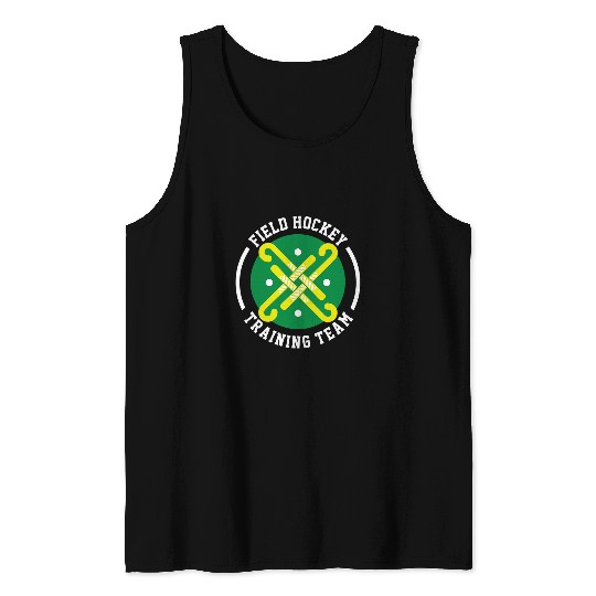 Field Hockey Training Team Coachs Fans Players Game Day Tank Tops