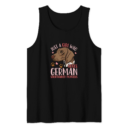 German Shorthaired Pointer 5 Tank Tops
