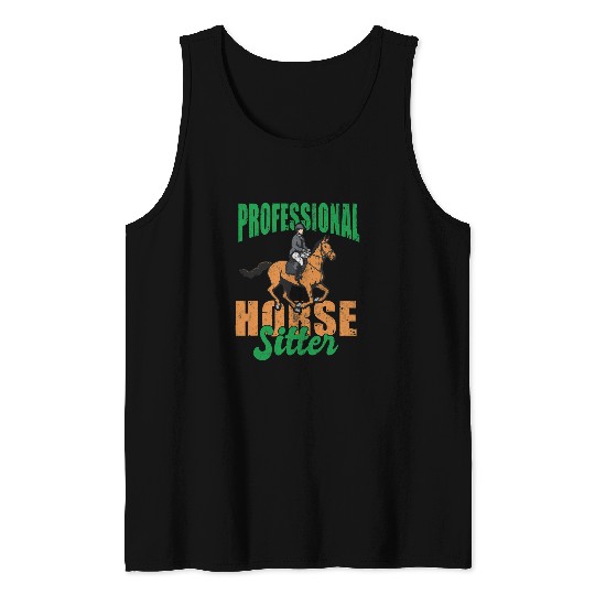 Horse Girl Horseback Riding Pony Horseshoe Equestrian Racing 21 Tank Tops