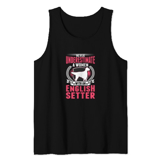 English Setter Women English Setter Tank Tops