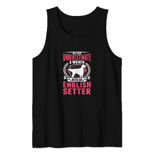 English Setter Women English Setter Tank Tops