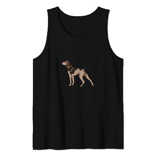 German Shorthaired Pointer Dog Lover Gift Cute Mens Womens Tank Tops
