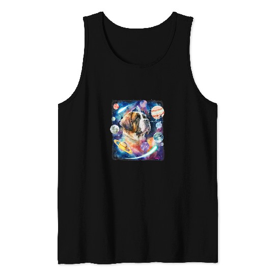 Epic St  Bernard Big Dog s Doggy Mom Dad Saint Bernard Tank Tops