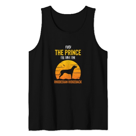 Ill Take the Rhodesian Ridgeback Tank Tops