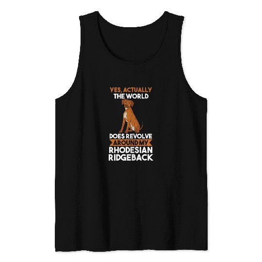 Dog Rhodesian Ridgeback 4 Tank Tops