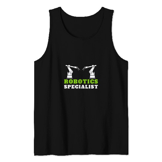Robotics Robots Droid Builder And Robotics Programmer 24 Tank Tops