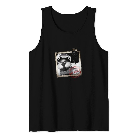 Astronaut Encounters Alien bigfoots Conspiracy Theory UFO Fun Tank Tops