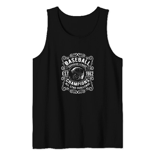 Baseball Superior League 1962 Champions All Star Challenge Tank Tops