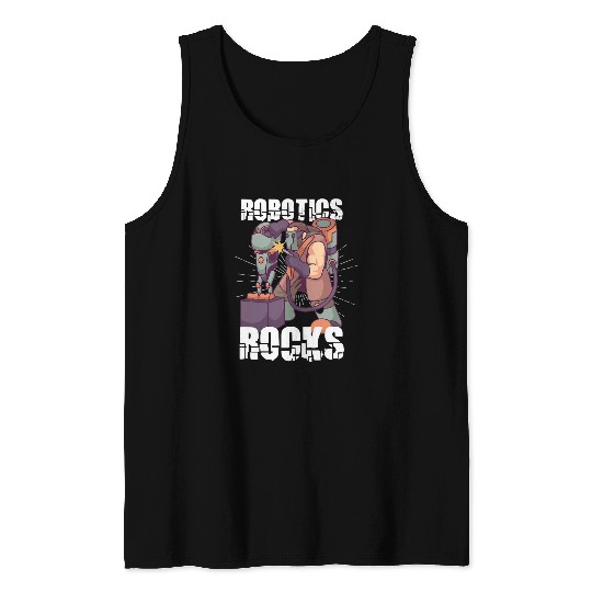Robotics Machine Learning Robot Robotics Engineering 25 Tank Tops