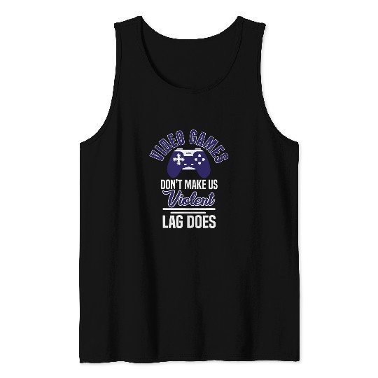 Gamer and Gaming Tank Tops