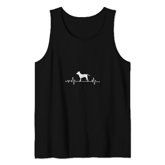 Cool Pitbull Art For Men Women Pet Dog Breed Pitbull Owner Tank Tops