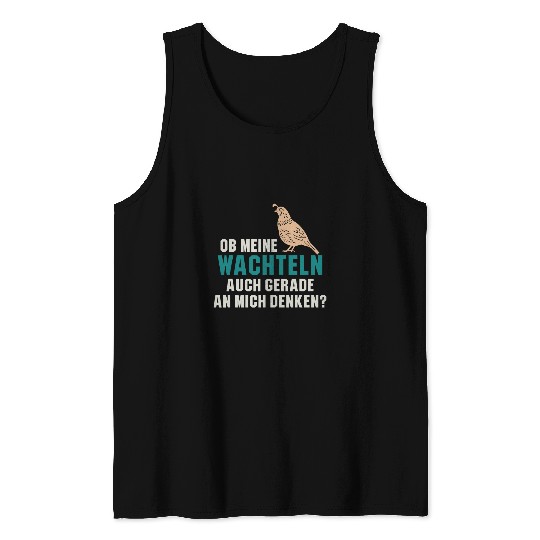 Quail Bird Species Ornamental Bird Quail Breeder Farm 217 Tank Tops