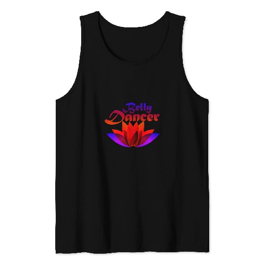 Belly dancer s Belly dance art tee s Proud belly Tank Tops