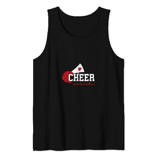 Cheer Coachs Cheerleader Cheerleading Game Day Tank Tops