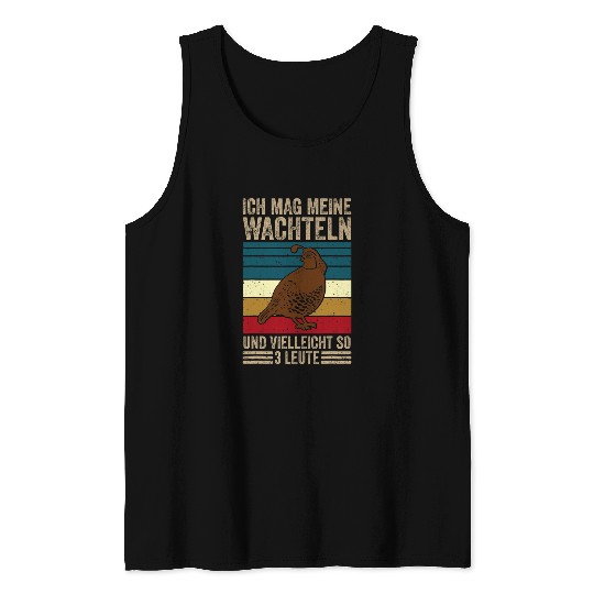 Quail Bird Species Ornamental Bird Quail Breeder Farm Tank Tops