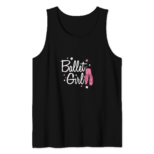 Ballet Girl Ballerina Ballet Dancer Tank Tops