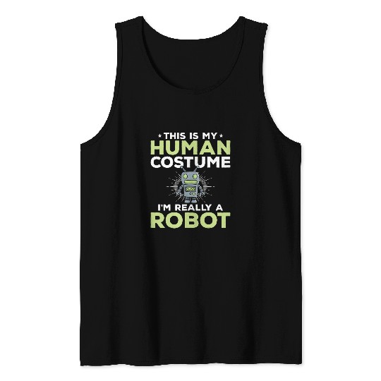 Robotics Kids Robot Costume Boys Robots Tank Tops