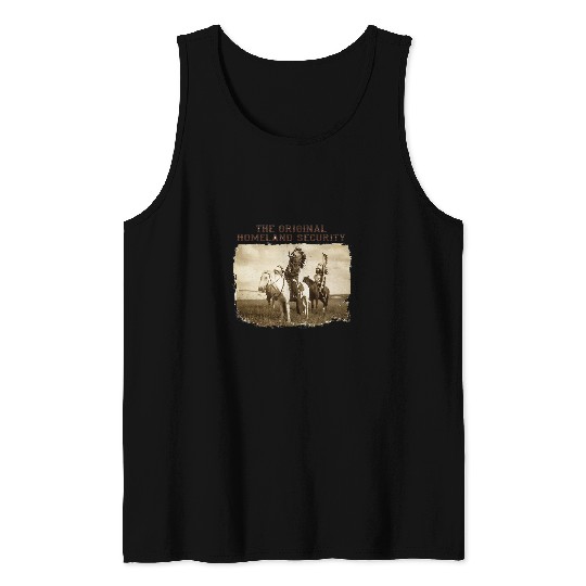 Homeland Security Native American Tank Tops