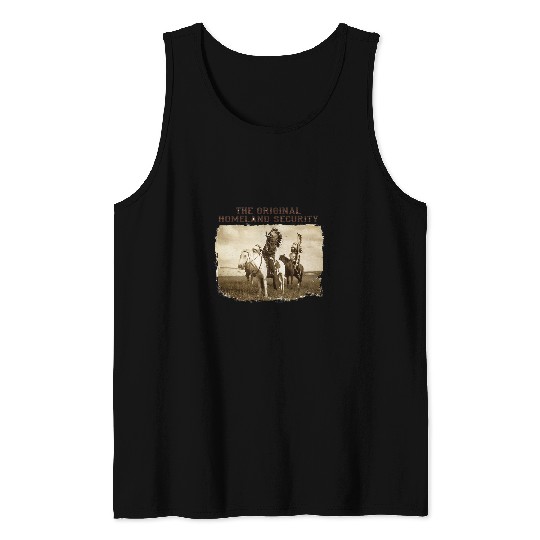 Homeland Security Native American Tank Tops