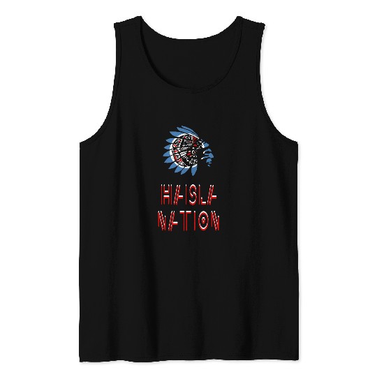 HAISLA TRIBAL NATION FLAG HEADDRESS NATIVE AMERICAN Tank Tops