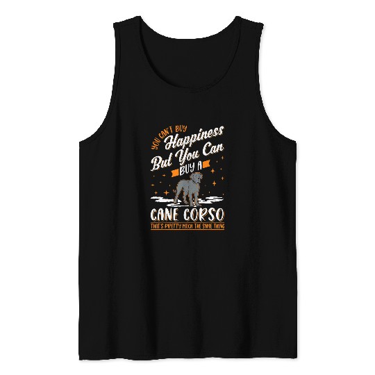 Cane Corso Happiness Italian Mastiff Canse Corso Tank Tops