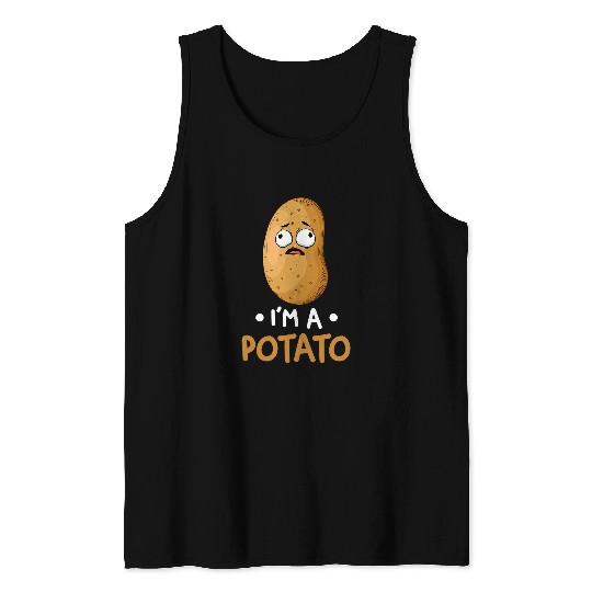 Lacrosse Gift im a potato 2potato vegetable food gag 2 Tank Tops