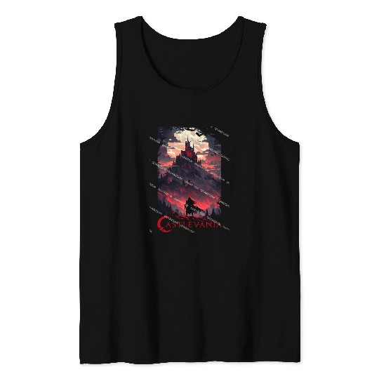 Castlevania Design Classic Tank Tops