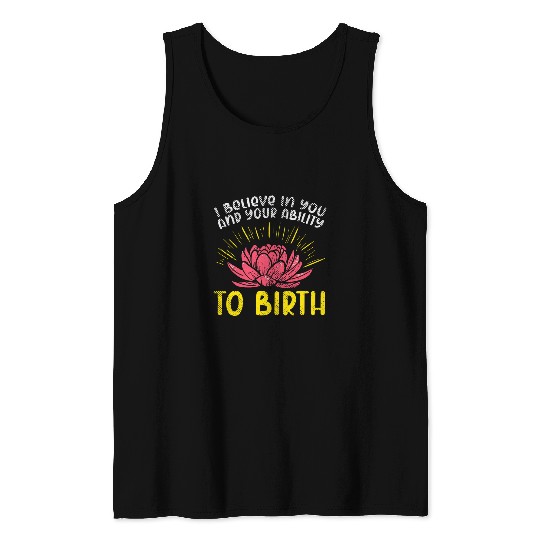 Birth Worker Midwife Doula Childbirth Educator Tank Tops