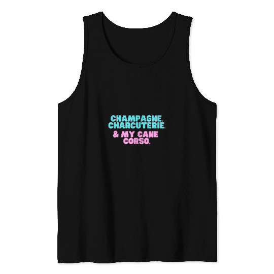 Cane Corso Gft Dog Mom Champagne Tank Tops