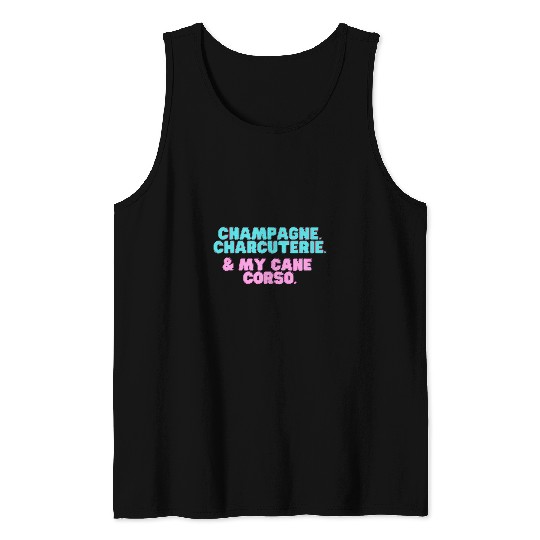 Cane Corso Gft Dog Mom Champagne Tank Tops