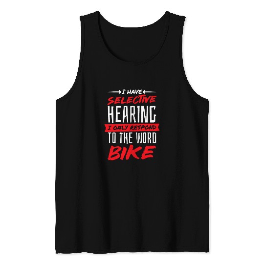 Biking Cycling and Cycler Tank Tops
