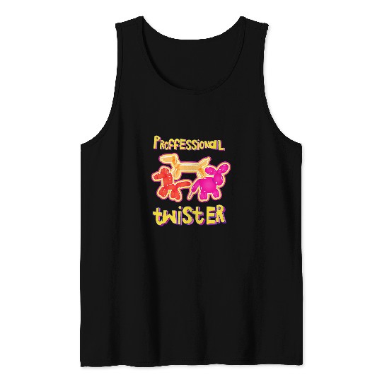 Balloon Animals Balloon Artist Professional Twister Tank Tops