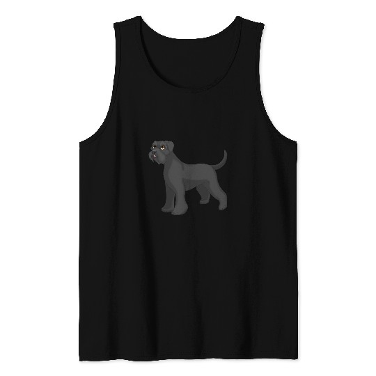 Giant Schnauzer Dog Tank Tops
