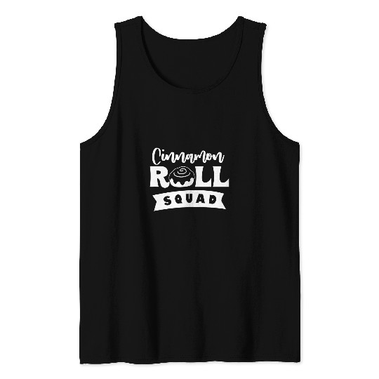 Cinnamon Rolls Delicious Food Hobby Chef Tank Tops