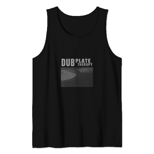 Junglist Dub Plate Vinyl Music Record Liquid Drum And Bass Tank Tops