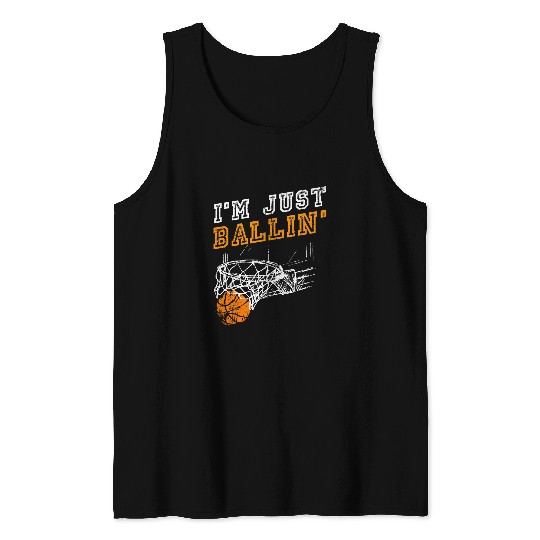 Basketball s For Men Kids Youth Player Slam Dunks Teens Tank Tops