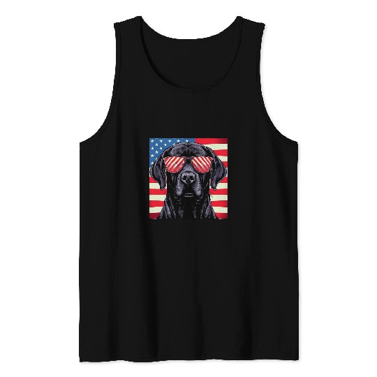 Cute Black Lab Black Labrador Retriever Puppy Dog Mom Animal 3 Tank Tops
